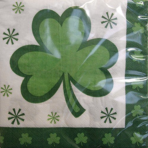 PARTY DISCOUNT Servietten St. Patrick's Day, 16 Stück von PARTY DISCOUNT