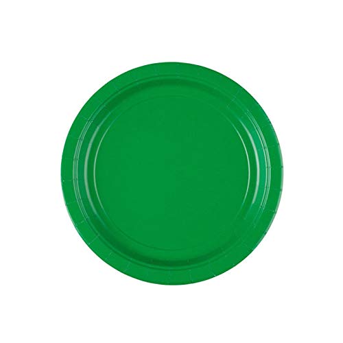 PARTY DISCOUNT Teller grün, 22,8 cm, 8 Stk. von PARTY DISCOUNT