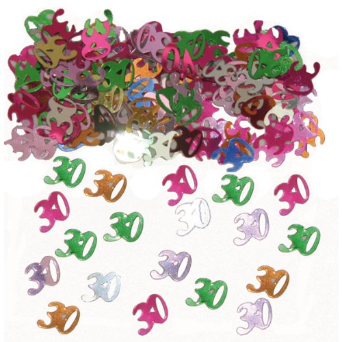Zahlenkonfetti Ziffern | Zahl 30 | Streuteile 14g Bunte Tischdeko Partydeko Geburtstag Jubiläum Hochzeit Silvester Tischkonfetti Zahlenkonfetti Ziffern | Zahl 30 | Streuteile 14g Bunte Tischdeko Partydeko Geburtstag Jubiläum Hochzeit Silvester Tischkonfetti von PARTY DISCOUNT