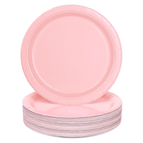 PARTY GO Partyteller Rosa 9'' 50 Stück Kindergeburtstag Jungen und Mädchen Party Dekoration Zubehör Pappteller PARTY GO Partyteller Rosa 9'' 50 Stück Kindergeburtstag Jungen und Mädchen Party Dekoration Zubehör Pappteller von PARTY GO