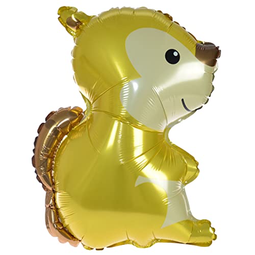 Party Time BLF3622WIE-2885 Folienballon-Waldtiere-Eichhörnchen, Mehrfarbig Party Time BLF3622WIE-2885 Folienballon-Waldtiere-Eichhörnchen, Mehrfarbig von PARTY TIME