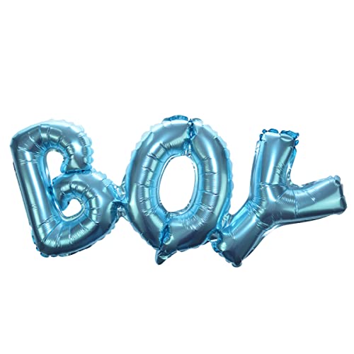 Party Time BLF7850 Folienballon Aufschrift-Boy, Blau von PARTY TIME