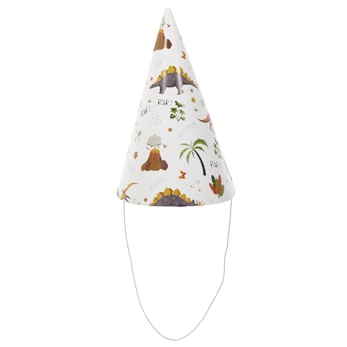 PARTY TIME - EA10220 – 6 Partyhüte Dinosaurier PARTY TIME - EA10220 – 6 Partyhüte Dinosaurier von PARTY TIME