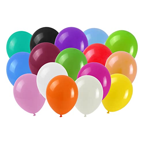 PARTY TIME KB2354 Pastellluftballons (10" x 6Stk.), Mehrfarbig von PARTY TIME