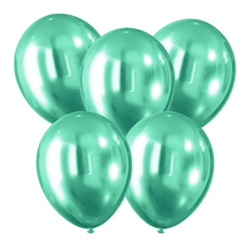 Party Time Luftballons - Chrom-Effekt (5 STK.) Gold von PARTY TIME