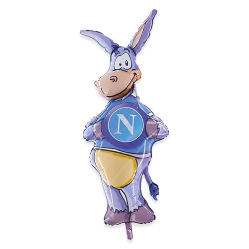 Artikel für Neapel, offizielle Sportgesellschaft Fußball Neapel, Fußball, Geburtstag, Mottoparty, besonderes Ereignis, Feier (Folienballon) von PARTYLANDIA
