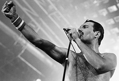 Freddie Mercury-Kuchen-Dekoration, Sänger, Musik Freddie Mercury-Kuchen-Dekoration, Sänger, Musik von PARTYLANDIA
