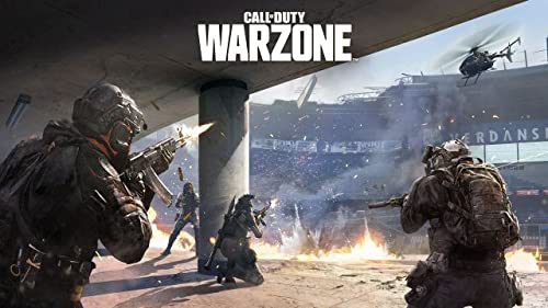 Oblate für Tortendekoration mit Thema, Videospiele, Streuer (Call of Duty: Warzone) von PARTYLANDIA
