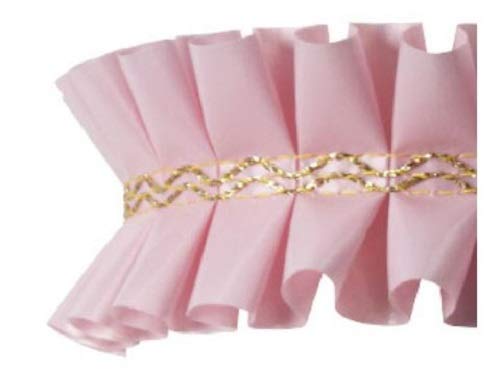 PARTYLANDIA Kuchendekoration, 10 m (rosa) von PARTYLANDIA