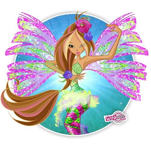 PARTYLANDIA WINX Kuchendekoration, Modell 11, 1 Stück, Ø 20 cm, GLUTENFREI, für Geburtstage PARTYLANDIA WINX Kuchendekoration, Modell 11, 1 Stück, Ø 20 cm, GLUTENFREI, für Geburtstage von PARTYLANDIA