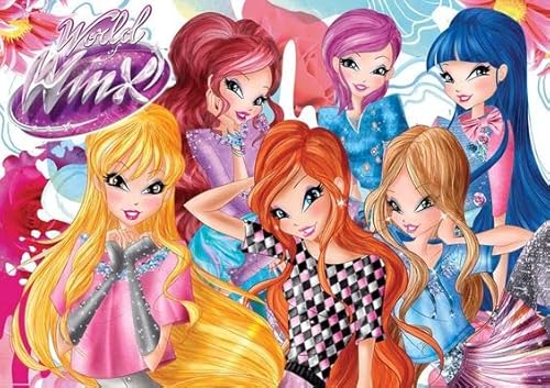 PARTYLANDIA Winx Club Kuchenaufsatz, 2 Stück, Tortenaufsatz, Dekoration, Geburtstag, Modell 2, Waffel PARTYLANDIA Winx Club Kuchenaufsatz, 2 Stück, Tortenaufsatz, Dekoration, Geburtstag, Modell 2, Waffel von PARTYLANDIA