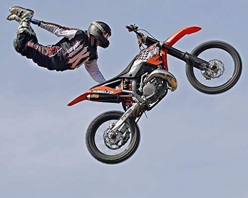 Partylandia Shop – Kuchendekoration aus essbarem Waffeleisen – Motocross Freestyle – zum Dekorieren von Kuchen Partylandia Shop – Kuchendekoration aus essbarem Waffeleisen – Motocross Freestyle – zum Dekorieren von Kuchen von PARTYLANDIA