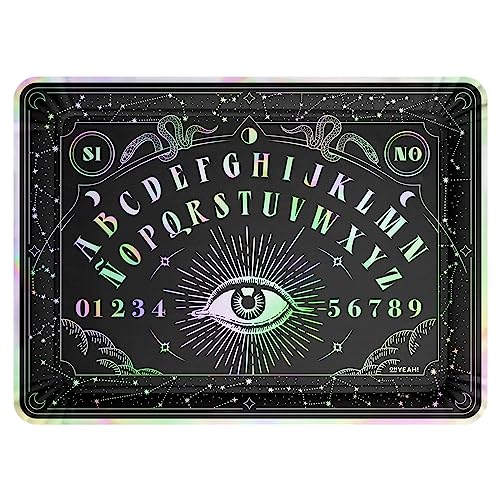 OH YEAH - 2 Tabletts aus Pappe, Halloween, esoterisch, 25 x 34 cm, Einweg-Tablett, Tischdekoration für Halloween, Esoterik, Geschirr, Halloween-Dekoration, einfache Montage von PARTYLOSOPHY