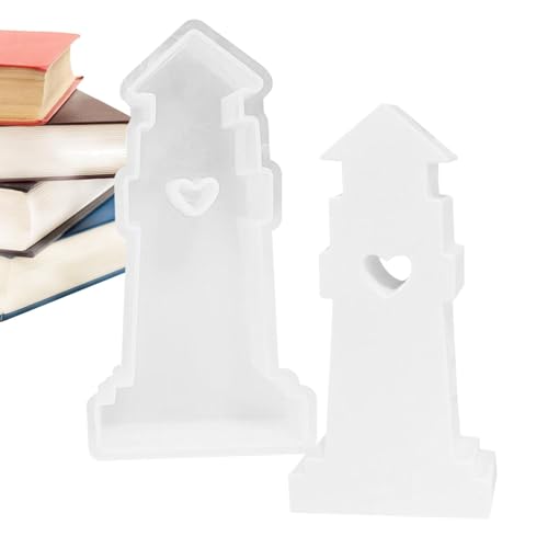 Leuchtturm Silikonform, Leuchtturm Silikonformen für Epoxidharz | Epoxidgussform,Leuchtturm Fondant Formen, Statue Harz Kunstform, Form Ornament Silikon, 3D Harz Formen für DIY Projekte von PASSI