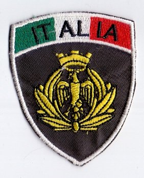 Applikation Aufbügler Patches Stick Emblem Aufnäher Abzeichen"ITALIEN" von PATCHMANIA