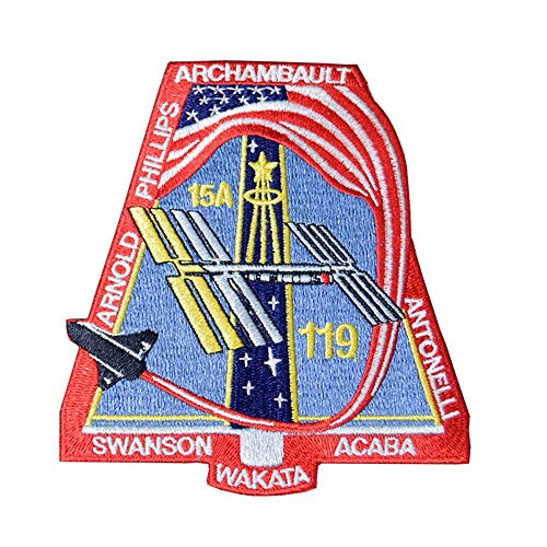Aufnäher zum Aufbügeln STS-119 Patch von PATCHMANIA