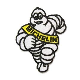 Michelin Performance Type Logo 6,5 cm Aufnäher zum Aufbügeln von PATCHMANIA