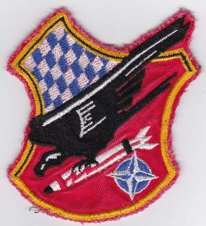 PATCHMANIA German Air Force Patch 32 Jabog F 104 Starfighter 1a 110mm 94mm THERMOADHESIVE gestickte Patches Patch von PATCHMANIA