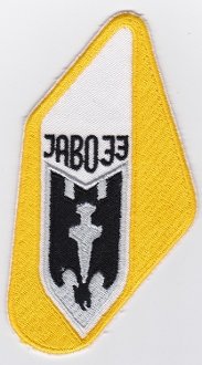 PATCHMANIA German Air Force Patch 33 Jabog F 104 Starfighter 1 Headquarters 123mm 63mm THERMOADHESIVE gestickte Patches Patch von PATCHMANIA