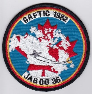 PATCHMANIA German Air Force Patch 36 Jabog F 4F Phantom 4 GAFTIC Goose Bay THERMOADHESIVE gestickte Patches Patch von PATCHMANIA