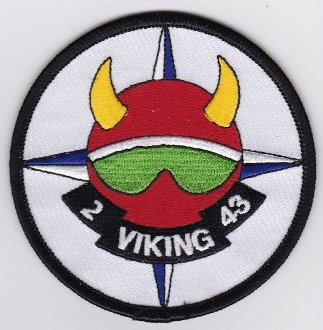PATCHMANIA German Air Force Patch 43 Jabog Alpha Jet 432 Staffel Viking b 85mm THERMOADHESIVE gestickte Patches Patch von PATCHMANIA