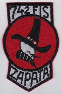 PATCHMANIA German Air Force Patch 74 JG F 104 Starfighter 742 Staffel a 120mm 77mm THERMOADHESIVE gestickte Patches Patch von PATCHMANIA