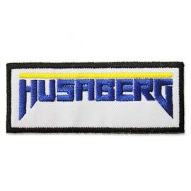 PATCHMANIA HUSABERG Logo 9,0 cm Aufnäher Bügelbild, Patch Embroidered Patches Iron on von PATCHMANIA