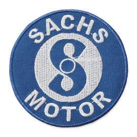 PATCHMANIA Sachs Motor Logo 8,0 cm Aufnäher Bügelbild, Patch Embroidered Patches Iron on PATCHMANIA Sachs Motor Logo 8,0 cm Aufnäher Bügelbild, Patch Embroidered Patches Iron on von PATCHMANIA