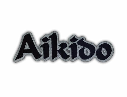 Aikido – Großer Rückenaufnäher – zum Aufnähen/Aufnähen – besticktes Abzeichen/Patch Aikido – Großer Rückenaufnäher – zum Aufnähen/Aufnähen – besticktes Abzeichen/Patch von PATCHSIG
