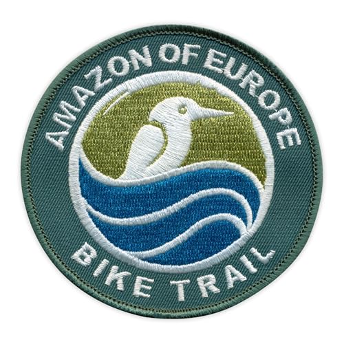Amazon of Europe - Bike Trail - Sewable/Sew-on - Embroidered Badge/Patch Amazon of Europe - Bike Trail - Sewable/Sew-on - Embroidered Badge/Patch von PATCHSIG