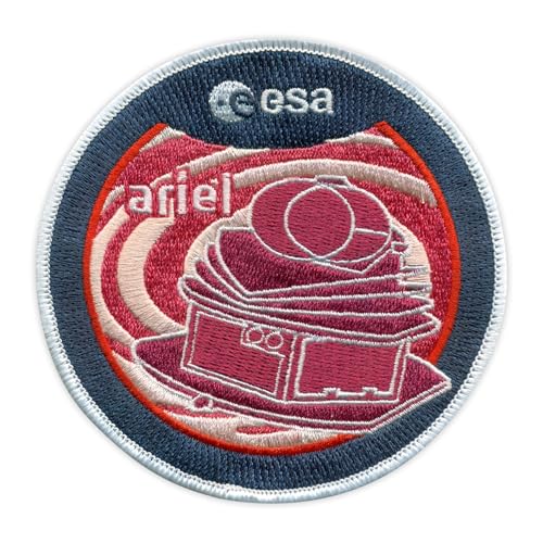 Ariel ESA – Wärmeaktivierter Klebstoff/Bügelrückseite – bestickter Abzeichen/Aufnäher Ariel ESA – Wärmeaktivierter Klebstoff/Bügelrückseite – bestickter Abzeichen/Aufnäher von PATCHSIG