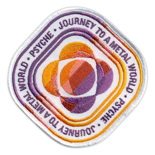 Aufnäher "Journey to A Metal World" – Psyche – zum Aufnähen/Aufnähen, bestickt Aufnäher "Journey to A Metal World" – Psyche – zum Aufnähen/Aufnähen, bestickt von PATCHSIG
