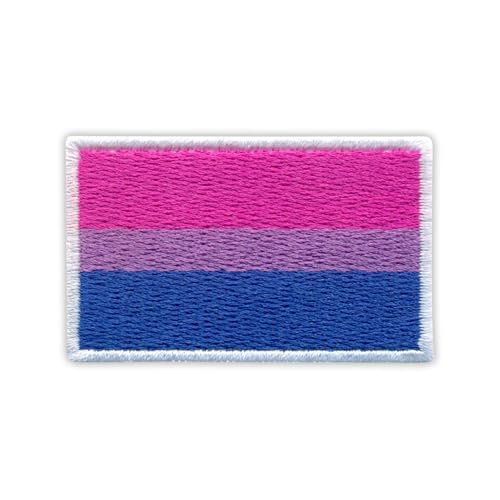 Bi Flag – Bisexuelle Pride-Flagge – zum Aufnähen / Aufnähen – besticktes Abzeichen/Patch von PATCHSIG