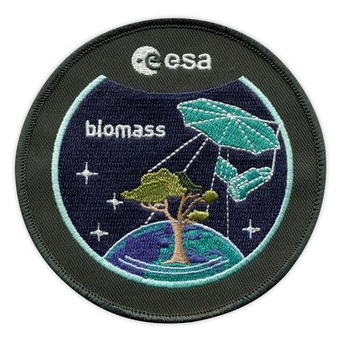 Biomasse – ESA – zum Aufnähen / Aufnähen – besticktes Abzeichen/Patch Biomasse – ESA – zum Aufnähen / Aufnähen – besticktes Abzeichen/Patch von PATCHSIG