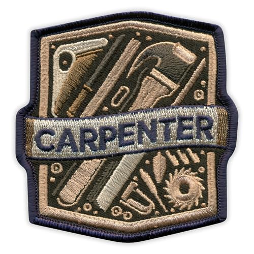 Carpenter – Aufnäher zum Aufnähen/Aufnähen, bestickt Carpenter – Aufnäher zum Aufnähen/Aufnähen, bestickt von PATCHSIG