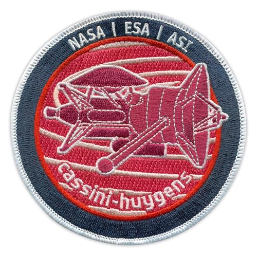 Cassini-huygens NASA ESA ASI – zum Aufnähen/Aufnähen – besticktes Abzeichen/Patch Cassini-huygens NASA ESA ASI – zum Aufnähen/Aufnähen – besticktes Abzeichen/Patch von PATCHSIG