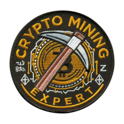 Crypto Mining Expert – Aufnäher zum Aufnähen / Aufnähen – bestickter Abzeichen/Patch Crypto Mining Expert – Aufnäher zum Aufnähen / Aufnähen – bestickter Abzeichen/Patch von PATCHSIG