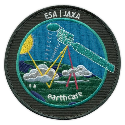 Earthcare – ESA JAXA – aufnähbar/aufnähen – bestickter Abzeichen/Aufnäher Earthcare – ESA JAXA – aufnähbar/aufnähen – bestickter Abzeichen/Aufnäher von PATCHSIG