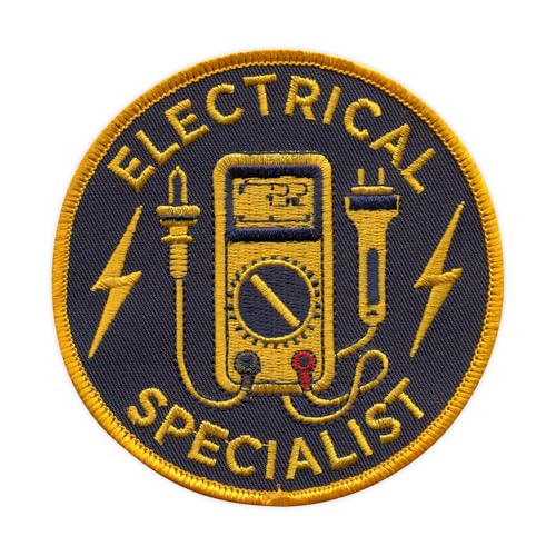 Electrical Specialist – zum Aufnähen / Aufnähen – besticktes Abzeichen/Patch Electrical Specialist – zum Aufnähen / Aufnähen – besticktes Abzeichen/Patch von PATCHSIG