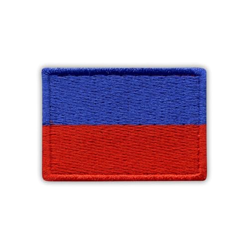 Flag Echo – Wärmeaktivierter Klebstoff/Bügelrückseite – bestickter Abzeichen/Aufnäher von PATCHSIG