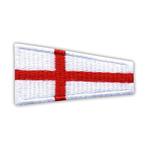Flagge Oktoeight 20,3 cm – wärmeaktivierter Klebstoff/Bügelrückseite – bestickter Abzeichen/Aufnäher von PATCHSIG