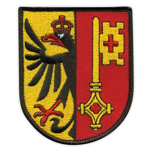 Genf Wappen – Kantone der Schweiz – Genߨve – zum Aufnähen – bestickter Abzeichen/Patch Genf Wappen – Kantone der Schweiz – Genߨve – zum Aufnähen – bestickter Abzeichen/Patch von PATCHSIG
