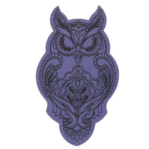 Große Eule, Adlereule – Lila – zum Aufnähen/Aufnähen – besticktes Abzeichen/Patch Große Eule, Adlereule – Lila – zum Aufnähen/Aufnähen – besticktes Abzeichen/Patch von PATCHSIG