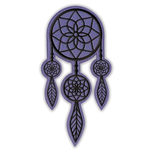 Großer Traumfänger – Lila – zum Aufnähen / Aufnähen – besticktes Abzeichen/Patch Großer Traumfänger – Lila – zum Aufnähen / Aufnähen – besticktes Abzeichen/Patch von PATCHSIG