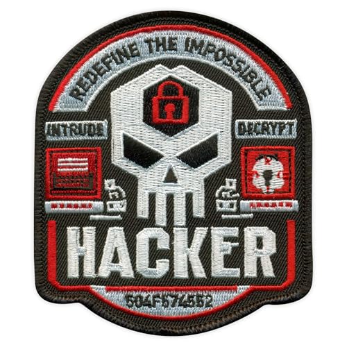 Hacker - Redefine The Impossible - Sewable/Sew-on - Embroidered Badge/Patch Hacker - Redefine The Impossible - Sewable/Sew-on - Embroidered Badge/Patch von PATCHSIG