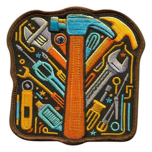 Handyman – Aufnäher zum Aufnähen/Aufnähen – bestickter Abzeichen/Patch Handyman – Aufnäher zum Aufnähen/Aufnähen – bestickter Abzeichen/Patch von PATCHSIG