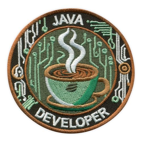 Java Developer – Aufnähbar/Aufnähen – besticktes Abzeichen/Patch Java Developer – Aufnähbar/Aufnähen – besticktes Abzeichen/Patch von PATCHSIG