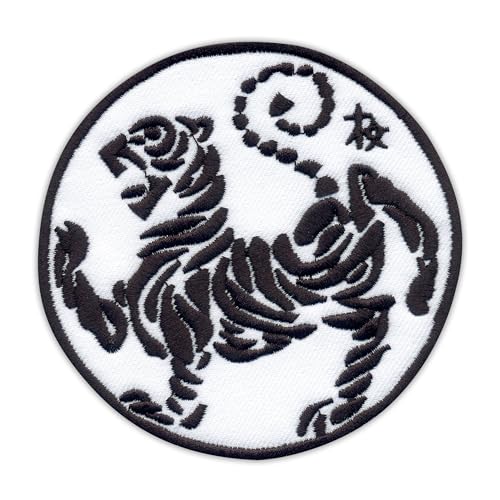 Karate Shotokan – Wärmeaktivierter Klebstoff/Bügelrückseite – bestickter Abzeichen/Aufnäher von PATCHSIG