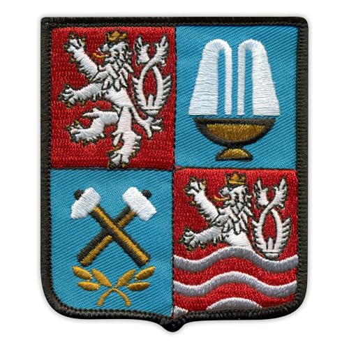 Karlovy Vary Region – Wappen – zum Aufnähen / Aufnähen – besticktes Abzeichen/Patch Karlovy Vary Region – Wappen – zum Aufnähen / Aufnähen – besticktes Abzeichen/Patch von PATCHSIG