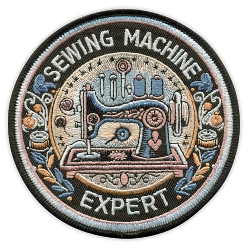 Nähmaschinen-Experte – zum Aufnähen / Aufnähen – besticktes Abzeichen/Patch Nähmaschinen-Experte – zum Aufnähen / Aufnähen – besticktes Abzeichen/Patch von PATCHSIG